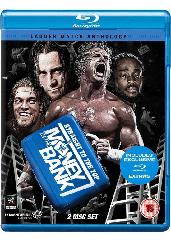 Cover for Wwe: Straight to the Top-the Money in the Bank Lad · Wwe Straight To The Top The Money In The Bank Ladder Match Anthology (Blu-ray) (2013)