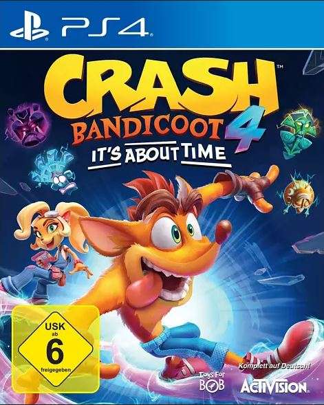 Crash Bandicoot 4  PS-4 - Game - Spel - Activision Blizzard - 5030917290985 - 2 oktober 2020