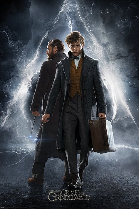 Cover for Animali Fantastici 2 · FANTASTIC BEASTS 2 - Poster 61x91 - Newt &amp; Dumbled (MERCH) (2019)