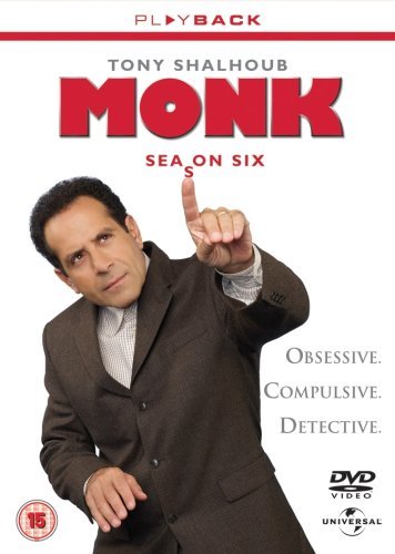 Monk: Season 6 - Universal Pictures UK - Film - UNIVERSAL PICTURES - 5050582557985 - 8. september 2008