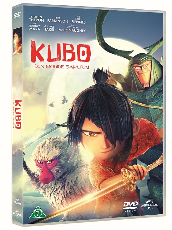 Kubo - Den Modige Samurai -  - Elokuva - PCA - FOCUS FEATURES - 5053083099985 - torstai 23. helmikuuta 2017
