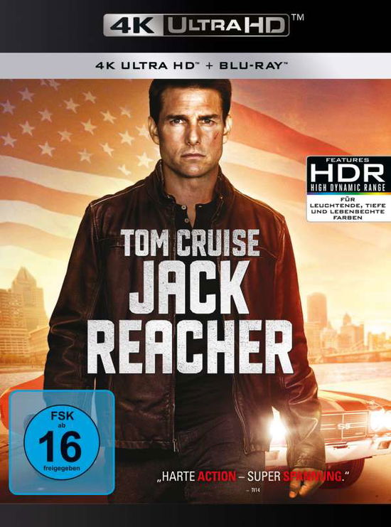 Cover for Tom Cruise,richard Jenkins,rosamund Pike · Jack Reacher (4K Ultra HD) (2018)