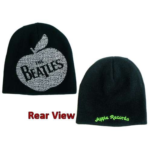 Cover for The Beatles · The Beatles Unisex Beanie Hat: Apple Records (Klær) [Black - Unisex edition]