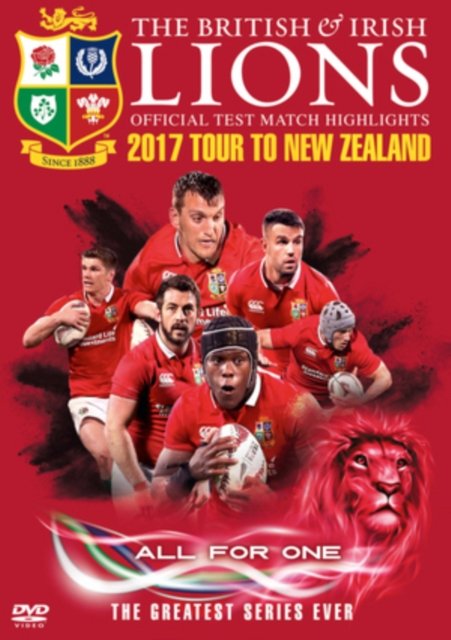 Cover for Br Lions Test Match Highlights 2017 (DVD) (2017)