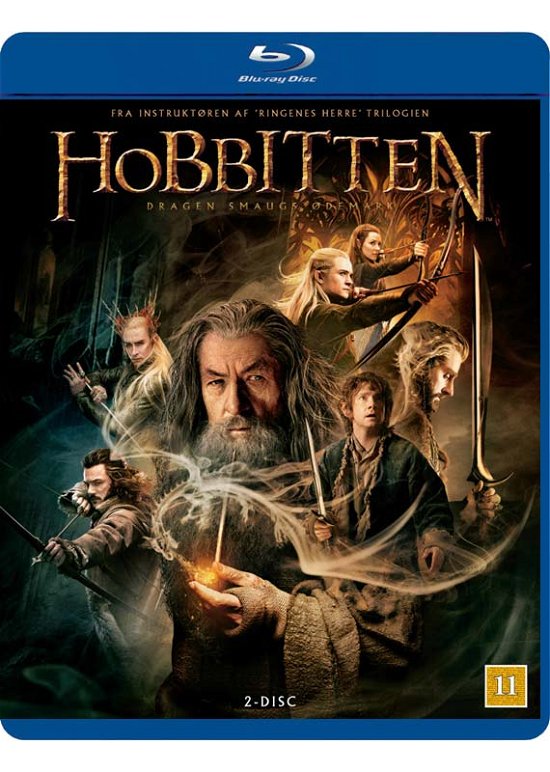 Cover for Hobbitten · Dragen Smaugs Ødemark (Blu-ray) (2014)