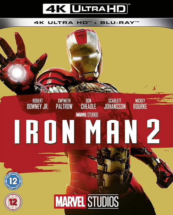 Cover for Iron Man 2 (4K UHD Blu-ray) (2019)