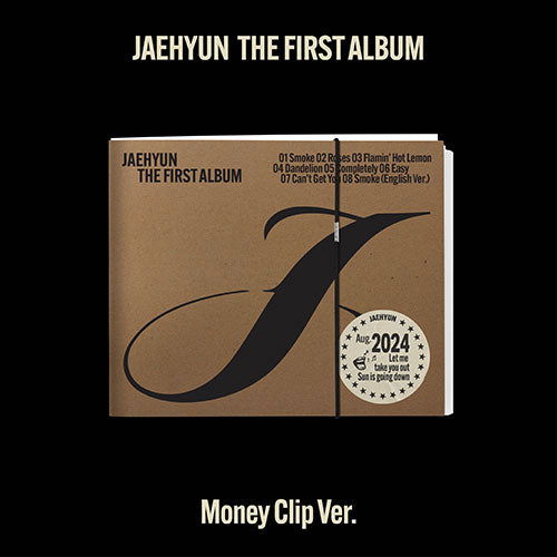 Cover for Jaehyun · Jaehyun - the 1st Album 'j' [money Clip Ver.] (CD) [Money Clip edition] (2024)