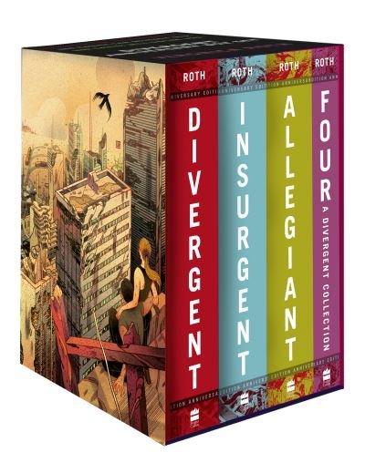 Cover for Veronica Roth · Divergent Series Four-Book Collection Box Set (Books 1-4) (Buch) [10th Anniversary edition] (2021)