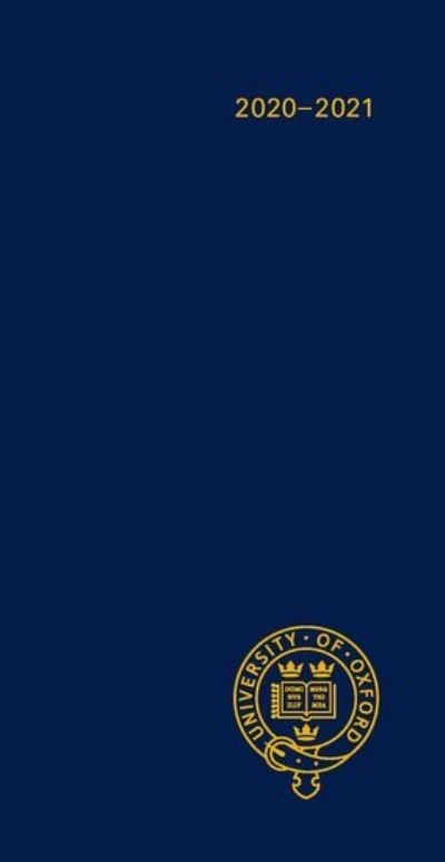 Cover for Oxford · Oxford University Pocket Diary 2020-21 - Oxford University Pocket Diary Series (Hardcover Book) (2020)