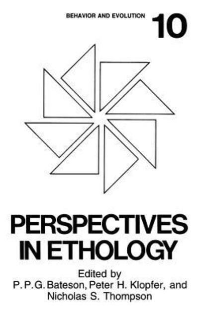 Cover for P H Klopfer · Perspectives in Ethology: Volume 10: Behavior and Evolution (Inbunden Bok) [1993 edition] (1993)