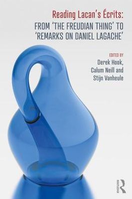 Cover for Derek Hook · Reading Lacan's Ecrits: From ‘The Freudian Thing’ to 'Remarks on Daniel Lagache' (Paperback Bog) (2019)