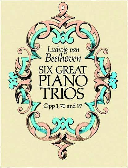 Cover for Music Scores · Six Great Piano Trios in Full Score (Dover Chamber Music Scores) (Pocketbok) (2009)