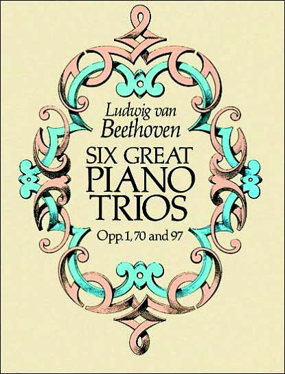 Cover for Music Scores · Six Great Piano Trios in Full Score (Dover Chamber Music Scores) (Paperback Book) (2009)