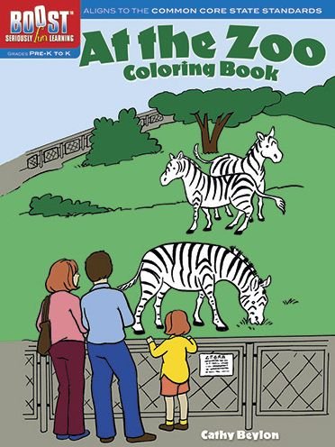 Cover for Cathy Beylon · Boost at the Zoo Coloring Book - Boost Educational Series (Paperback Bog) (2013)