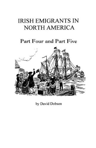 Cover for Kit Dobson · Irish Emigrants in North America [1775-1825] (Paperback Book) [Annotated edition] (2009)