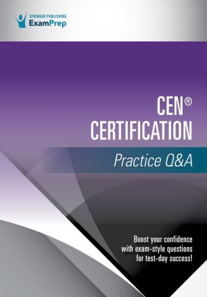 Cover for Springer Publishing Company · CEN® Certification Practice Q&amp;A (Paperback Book) (2021)