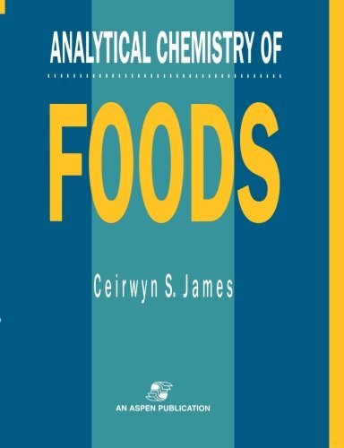 Cover for Ceirwyn S. James · Analytical Chemistry Of Foods (Paperback Book) (1998)