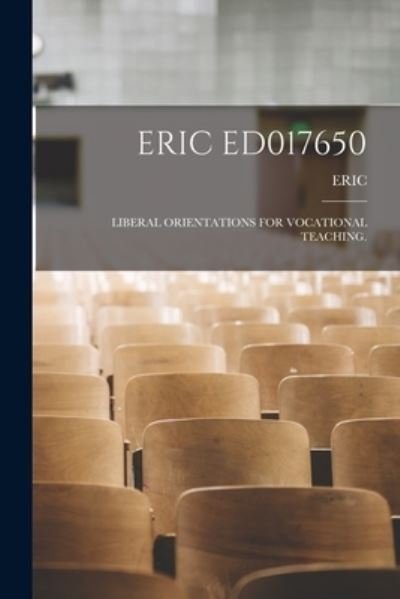 Cover for Eric · Eric Ed017650 (Paperback Book) (2021)
