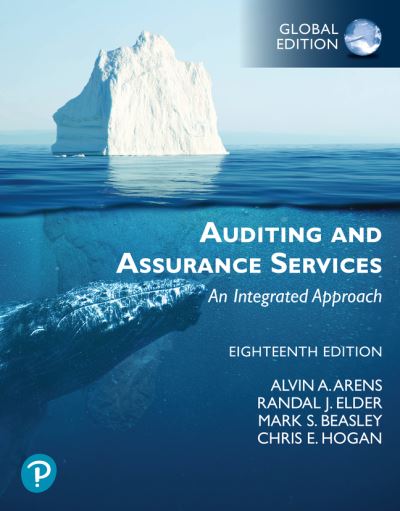 Cover for Alvin Arens · Auditing and Assurance Services, Global Edition (Paperback Bog) (2023)