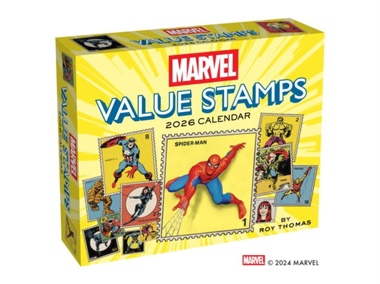 Cover for Marvel Entertainment · Marvel Value Stamps 2026 Day-to-Day Calendar (Kalender) (2025)