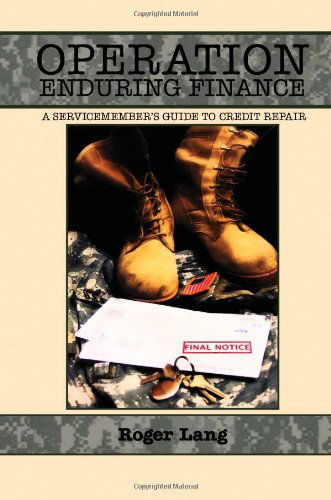 Cover for Roger Lang · Operation Enduring Finance (Innbunden bok) (2010)