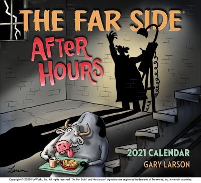 The Far SideA (R) After Hours 2021 Wall Calendar - Gary Larson - Produtos - Andrews McMeel Publishing - 9781524862985 - 12 de novembro de 2020