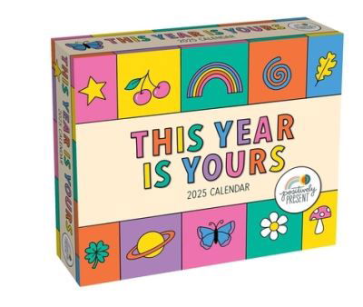 Positively Present 2025 Day-to-Day Calendar: This Year Is Yours - Dani DiPirro - Merchandise - Andrews McMeel Publishing - 9781524888985 - 13. august 2024