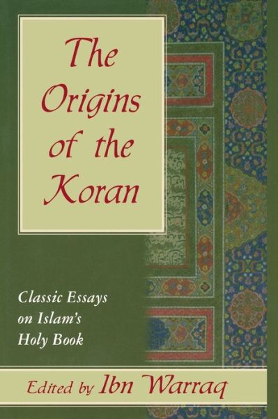 Cover for Ibn Warraq. · The Origins of the Koran (Gebundenes Buch) (1998)