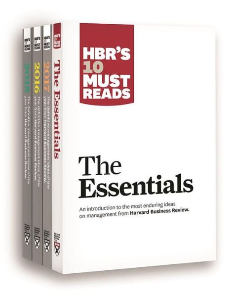 Cover for Harvard Business Review · HBR's 10 Must Reads Big Business Ideas Collection (2015-2017 plus The Essentials) (4 Books) (HBR's 10 Must Reads) (Bog) (2016)