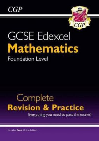 Cover for CGP Books · GCSE Maths Edexcel Complete Revision &amp; Practice: Foundation inc Online Ed, Videos &amp; Quizzes - CGP Edexcel GCSE Maths (Bok) (2020)