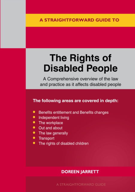 Cover for Doreen Jarrett · The Rights of Disabled People: Revised Edition (Paperback Book) (2024)