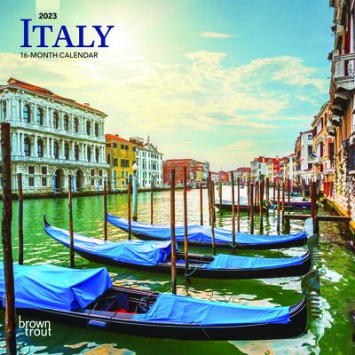 Cover for Browntrout · Italy 2023 Mini 7x7 (Calendar) (2022)