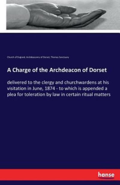 Cover for Church Of England · A Charge of the Archdeacon of Dorset (Pocketbok) (2017)