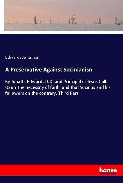 Cover for Jonathan · A Preservative Against Socinia (Buch)
