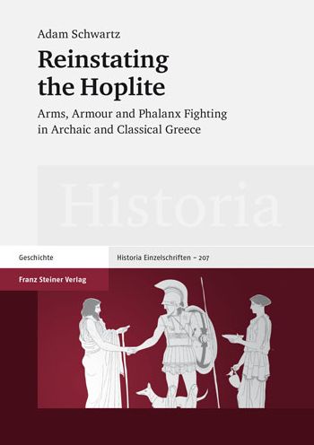 Cover for Adam Schwartz · Reinstating the hoplite (Book) (2013)