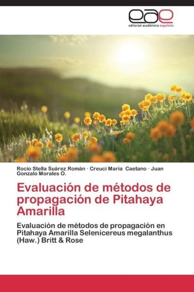 Cover for Suarez Roman Rocio Stella · Evaluacion De Metodos De Propagacion De Pitahaya Amarilla (Paperback Book) (2015)