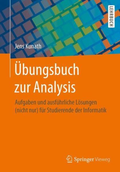 Cover for Kunath · Uebungsbuch zur Analysis (Book) (2017)