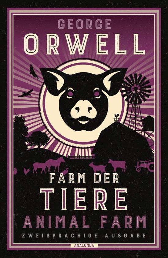 Cover for George Orwell · Farm der Tiere / Animal Farm (Pocketbok) (2022)