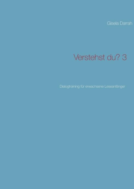 Cover for Gisela Darrah · Verstehst Du? 3 (Pocketbok) [German edition] (2018)