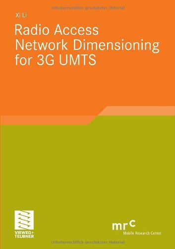 Cover for Xi Li · Radio Access Network Dimensioning for 3G UMTS - Advanced Studies Mobile Research Center Bremen (Paperback Book) [2011 edition] (2011)