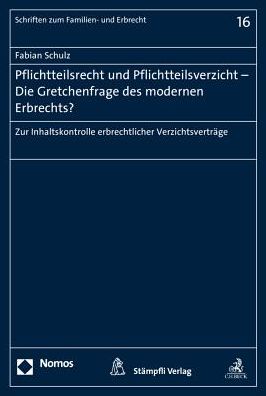 Cover for Schulz · Pflichtteilsrecht und Pflichttei (Book) (2017)