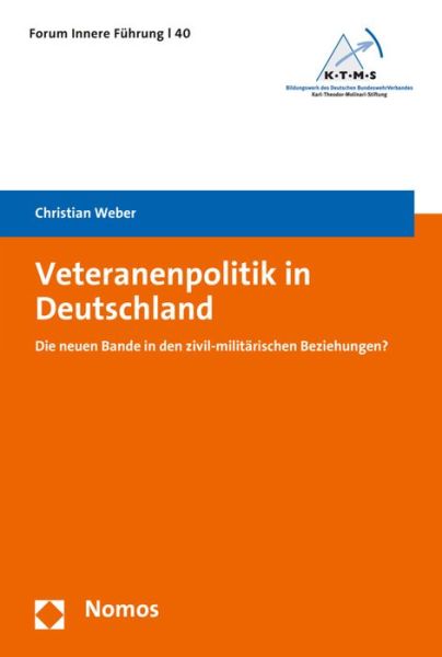 Cover for Weber · Veteranenpolitik in Deutschland (Book) (2017)