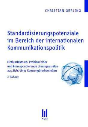 Cover for Gerling · Standardisierungspotenziale im (Book)