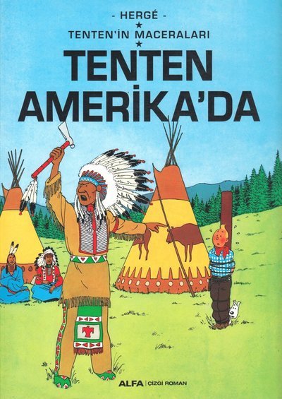 Cover for Hergé · Tintins äventyr: Tintin i Amerika (Turkiska) (Buch) (2018)