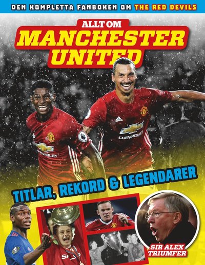 Cover for Steffen Gronemann · Allt om Manchester United (Hardcover Book) (2017)