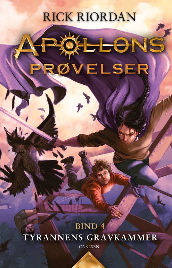 Cover for Rick Riordan · Apollons prøvelser: Apollons prøvelser (4) - Tyrannens gravkammer (Bound Book) [1st edition] (2019)