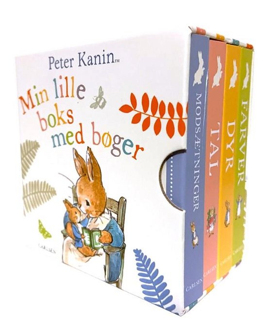 Cover for Beatrix Potter · Peter Kanin - Min lille boks med bøger (Kartonbuch) [1. Ausgabe] (2021)