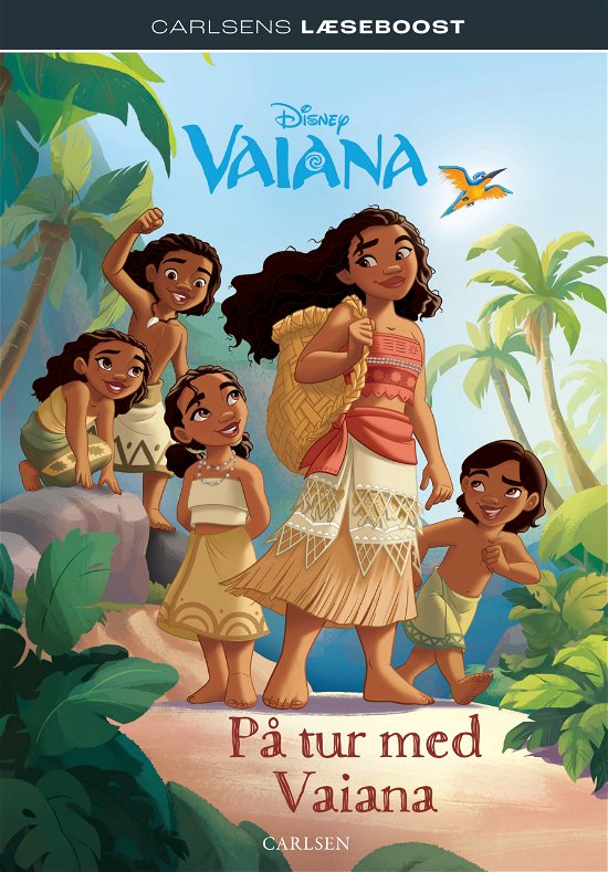 Cover for Disney · Carlsens læseboost: Carlsens Læseboost - Disney prinsesser: På tur med Vaiana (Bound Book) [1e uitgave] (2024)