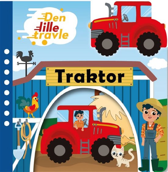 Cover for Den lille travle: Den lille travle traktor (Kartonbuch) [2. Ausgabe] (2023)