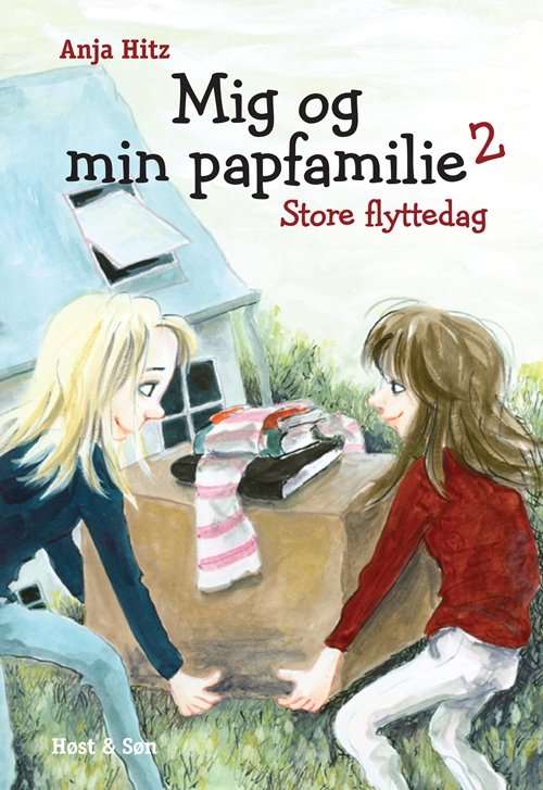 Cover for Anja Hitz · Mig og min papfamilie. Store flyttedag (Indbundet Bog) [1. udgave] (2012)